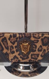 Juicy Couture Leopard Print Zip Around Wallet